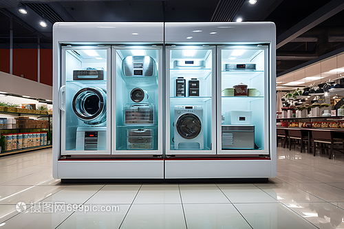 現(xiàn)代家電售賣商場(chǎng) 引領(lǐng)智能生活，一站式家用電器銷售新體驗(yàn)